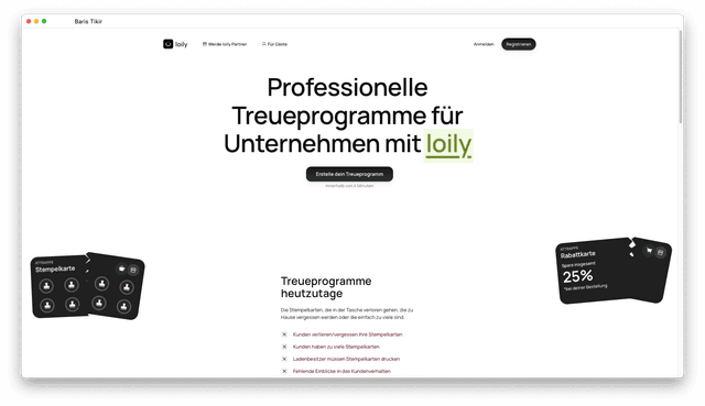 loily.app website preview